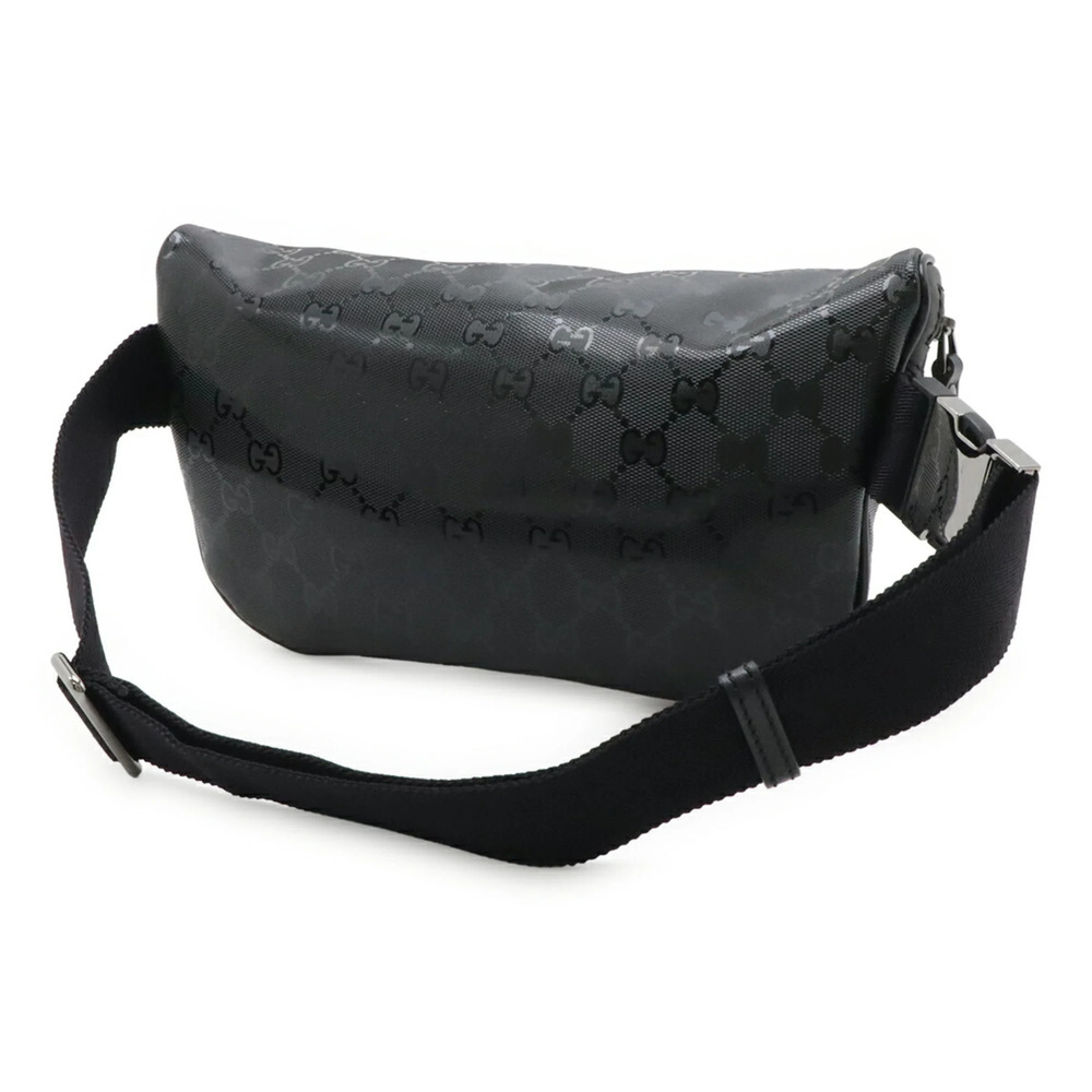 GUCCI Black Leather Pouch - Picture 3 of 9